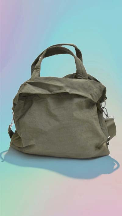 green calla bag