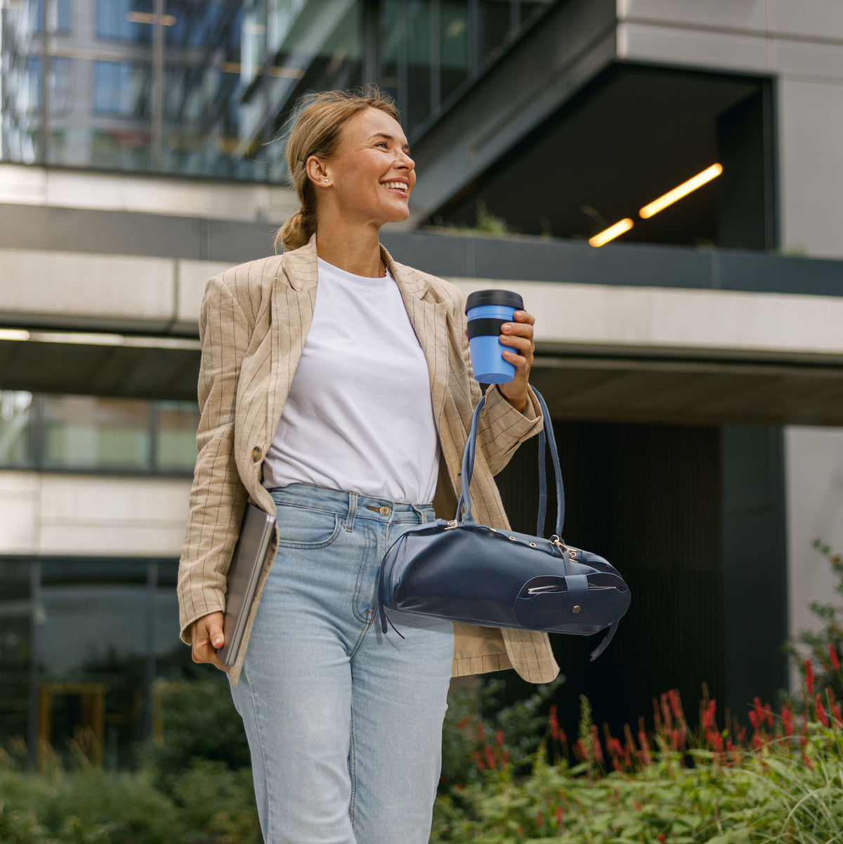 Milan Buckle Shoulder Bag