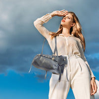 Milan Buckle Shoulder Bag