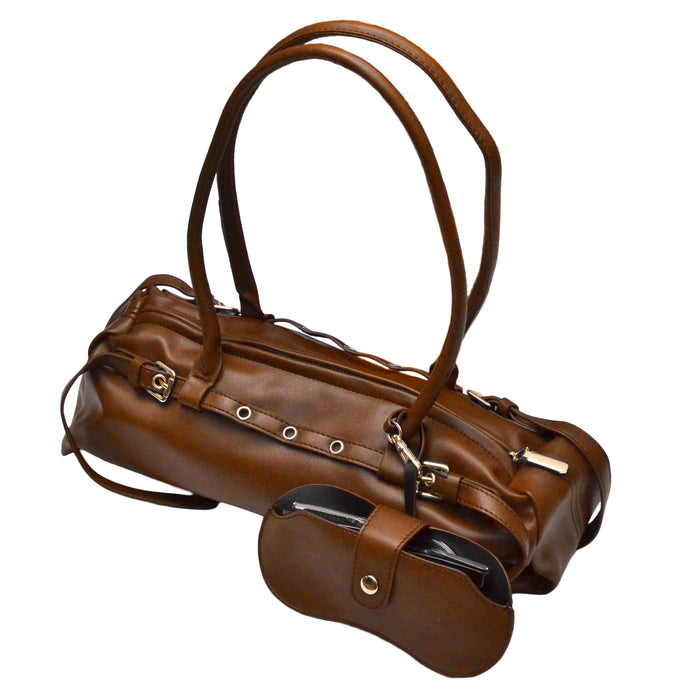 Milan Buckle Shoulder Bag