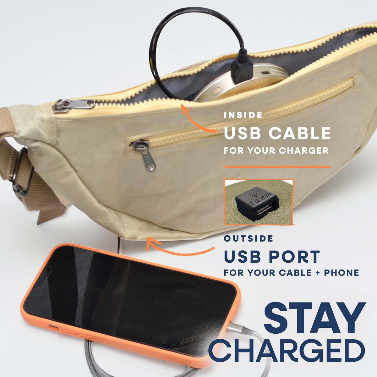 Nupouch Anti-theft Crescent Bag