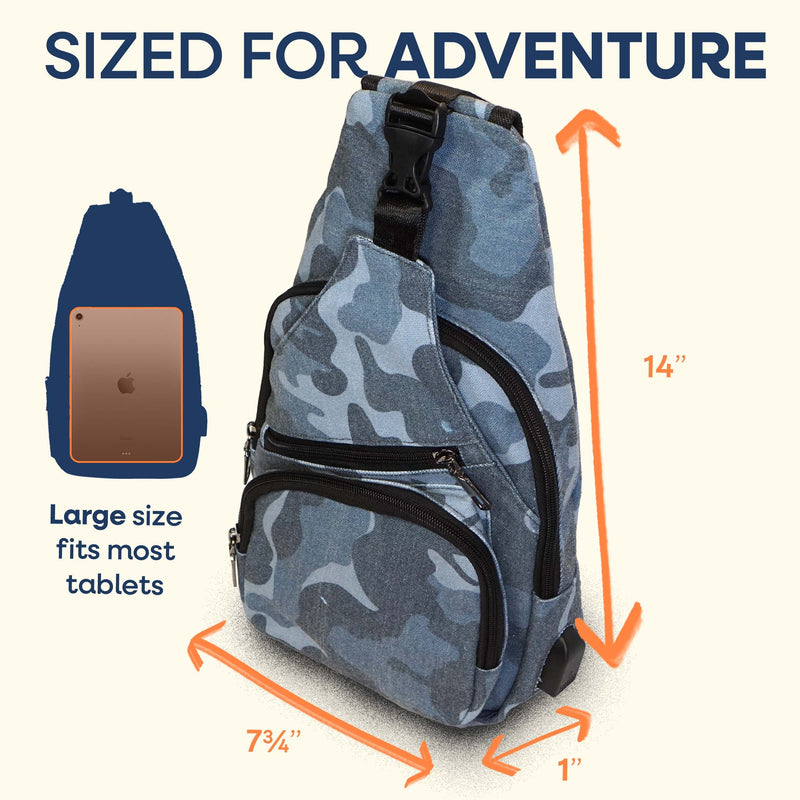 Nupouch Anti-theft Daypack with USB port