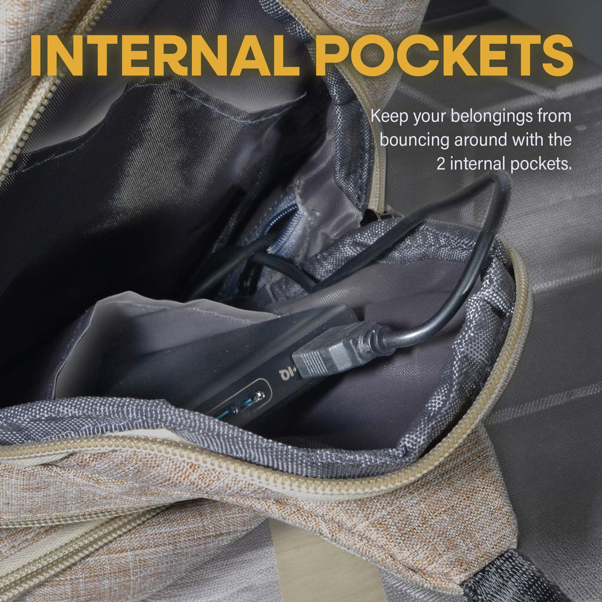 Nupouch Anti-theft Daypack with CablePort