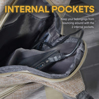 Nupouch Anti-theft Daypack with CablePort