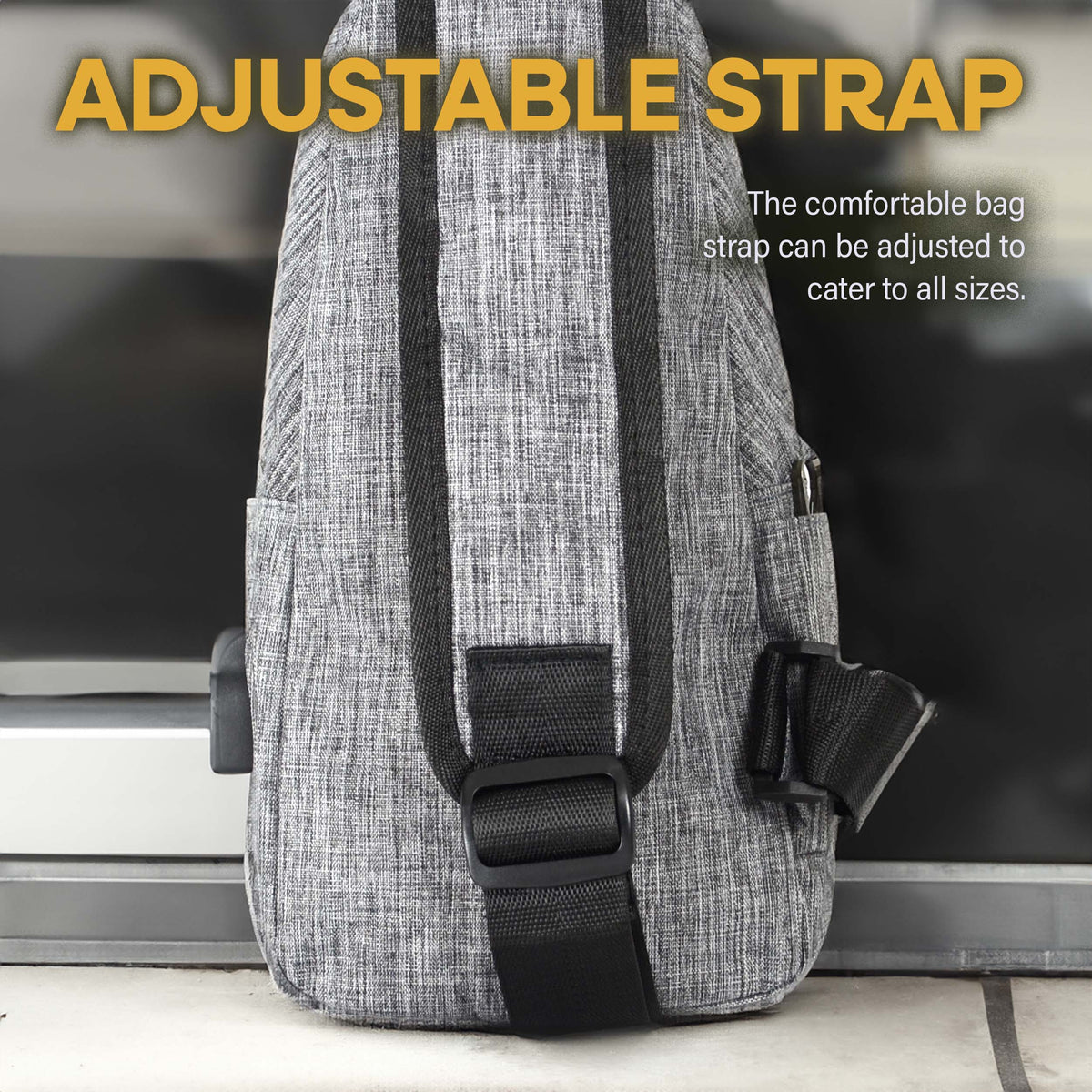 Nupouch Anti-theft Daypack with USB port