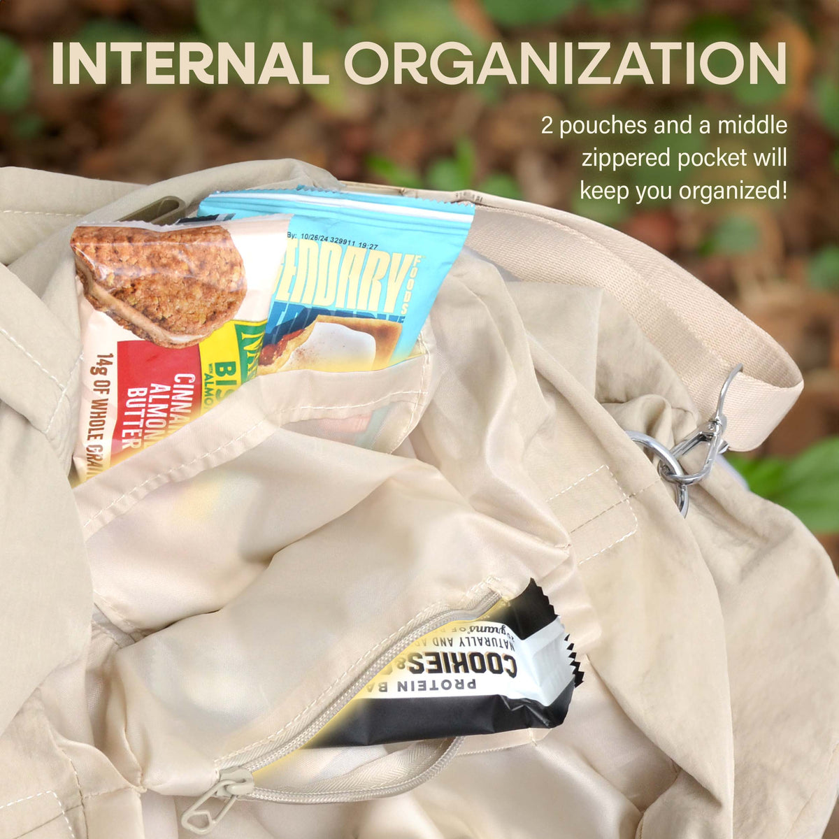 Nupouch Nylon Shoulder Tote