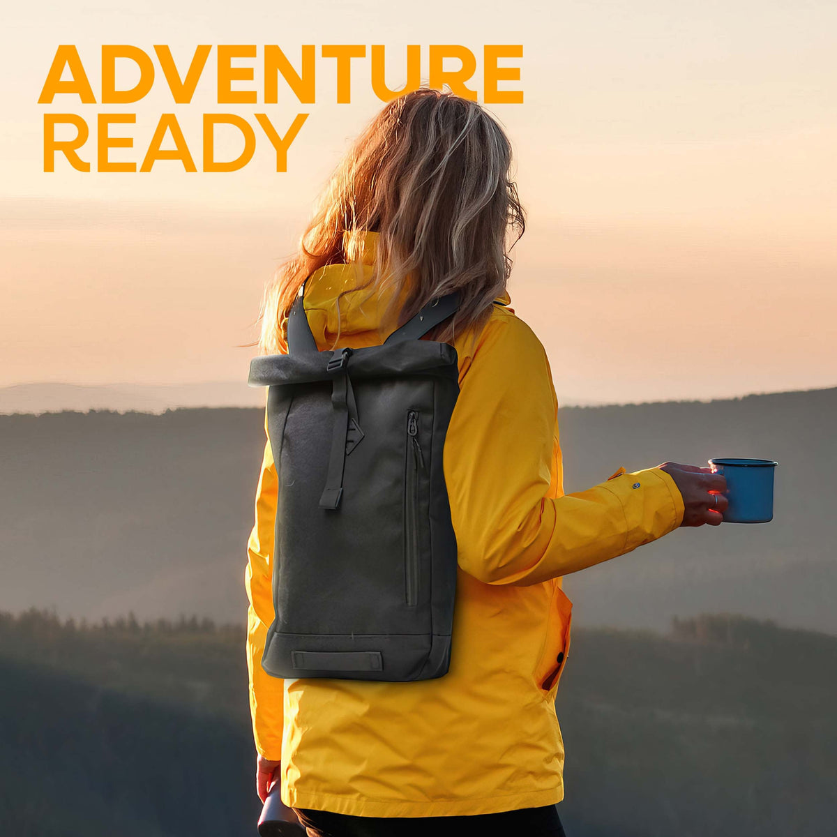 Nupouch Rolltop Adventure Backpack