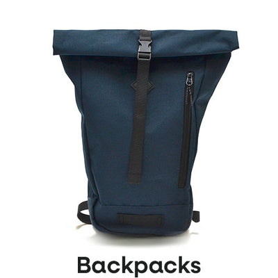 Navy blue calla backpack