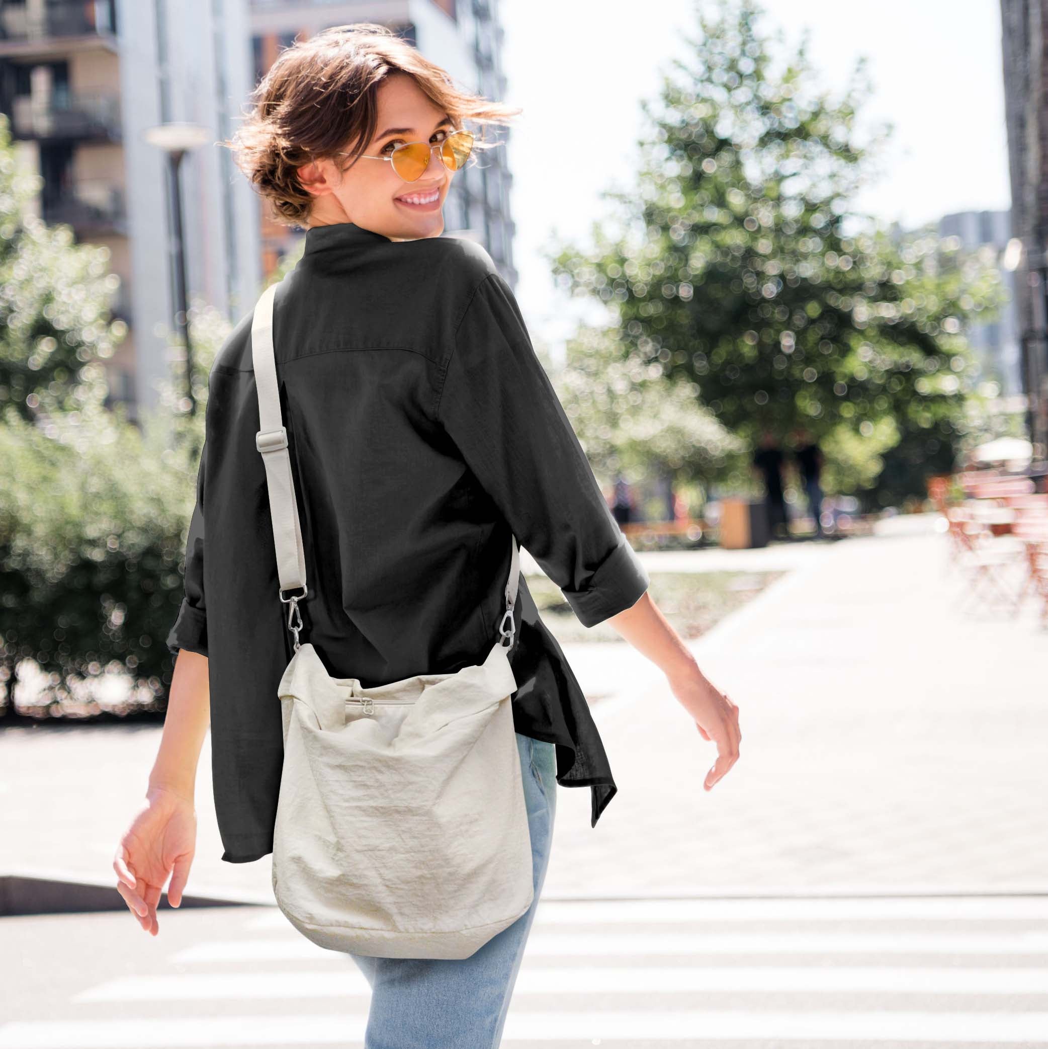 Nupouch Nylon Shoulder Tote